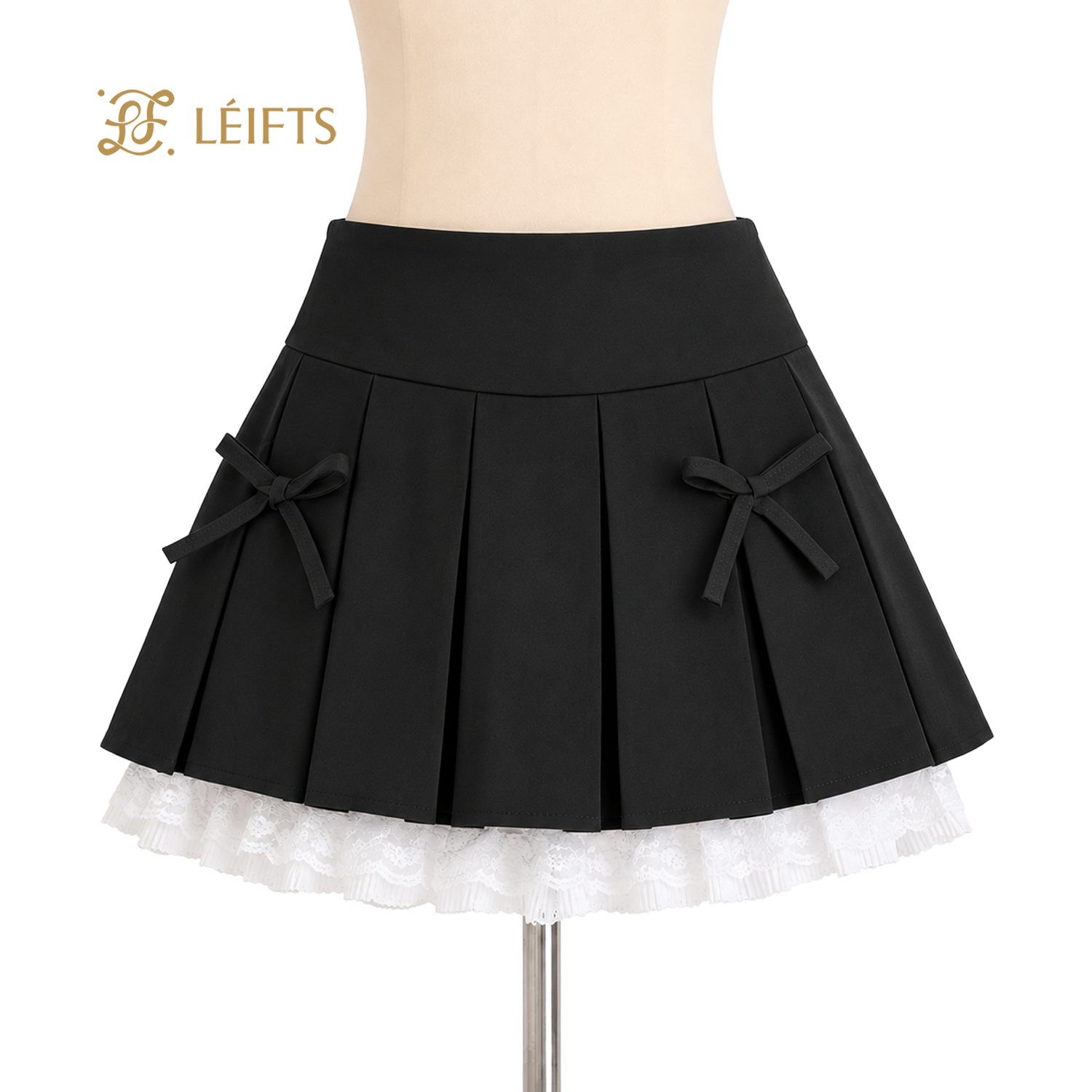 Olive Skirt - Pleated Mini Skirt