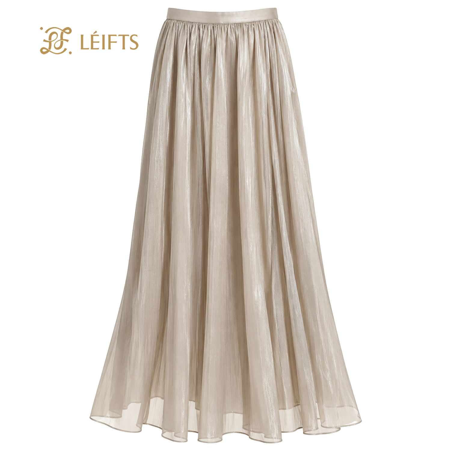 Allure Skirt – Shiny Maxi Skirt