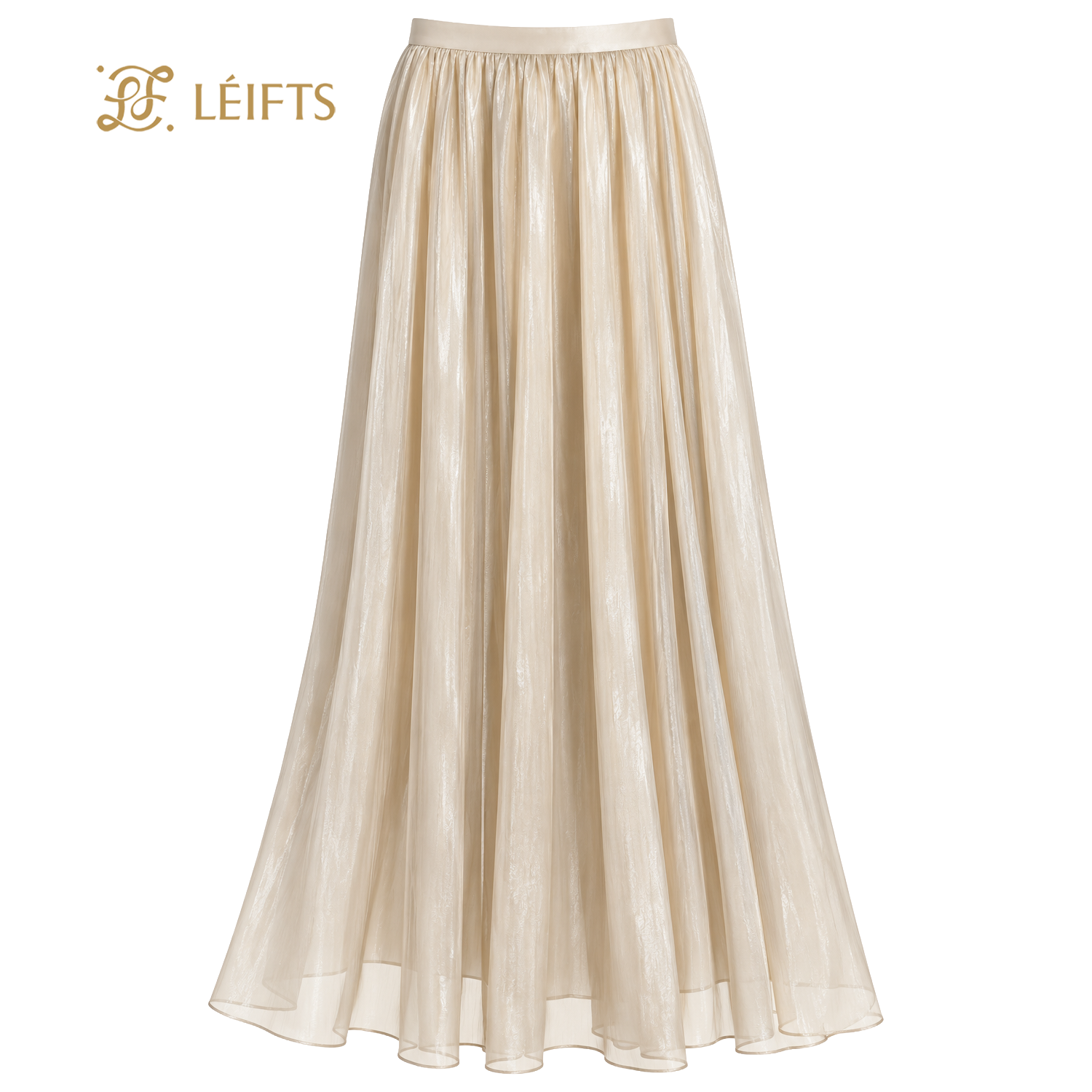 Allure Skirt – Shiny Maxi Skirt