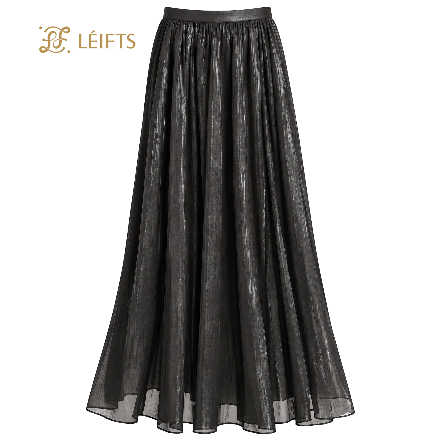 Allure Skirt – Shiny Maxi Skirt