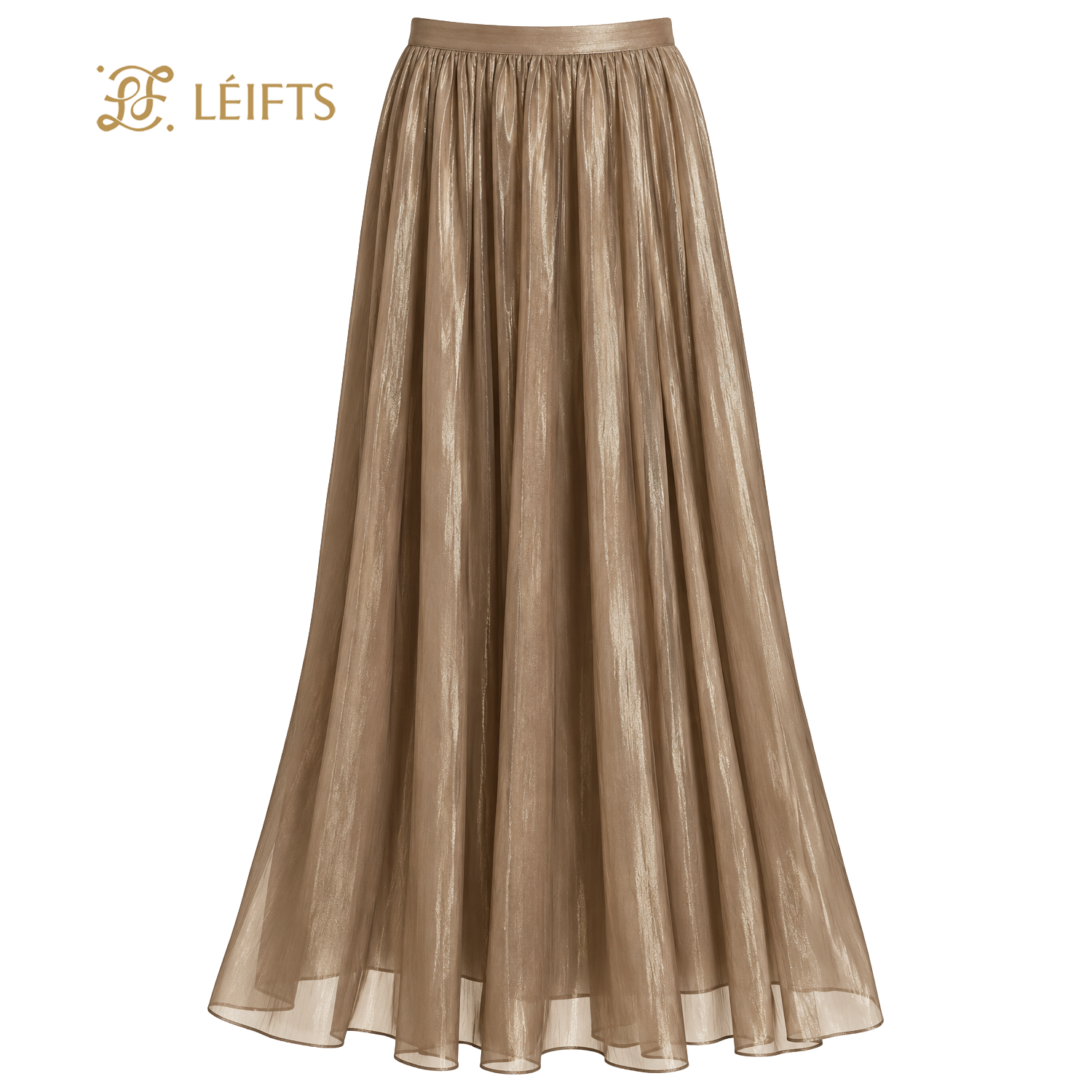 Allure Skirt – Shiny Maxi Skirt