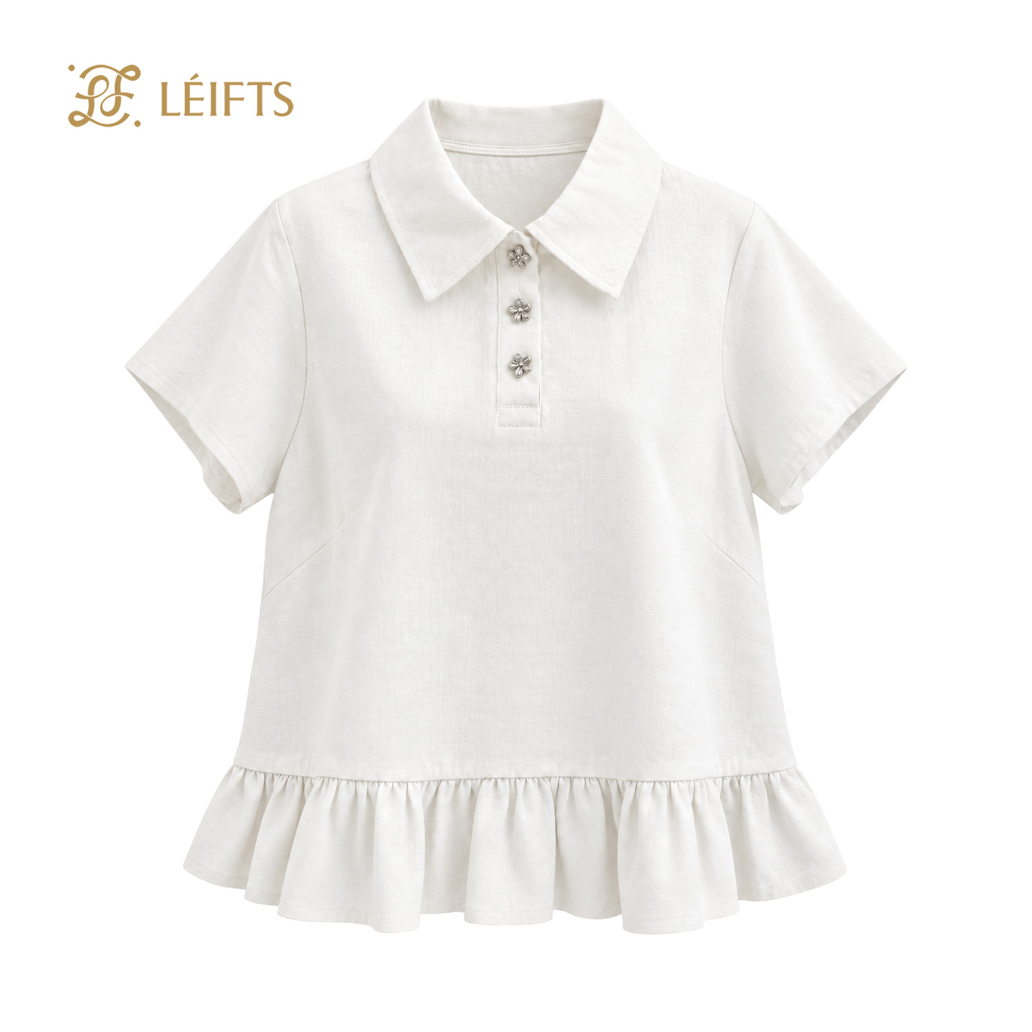 Ellie Top - Classic Ruffle Blouse