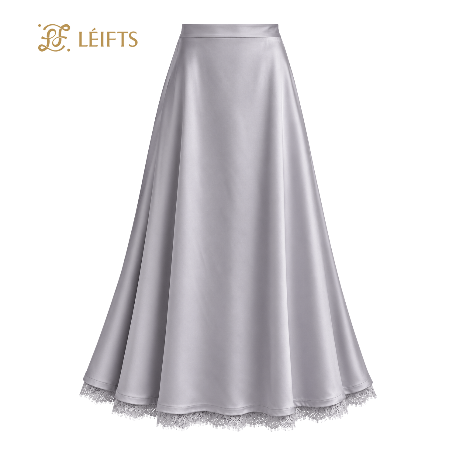 Serena Skirt – Silk Lace Maxi Skir