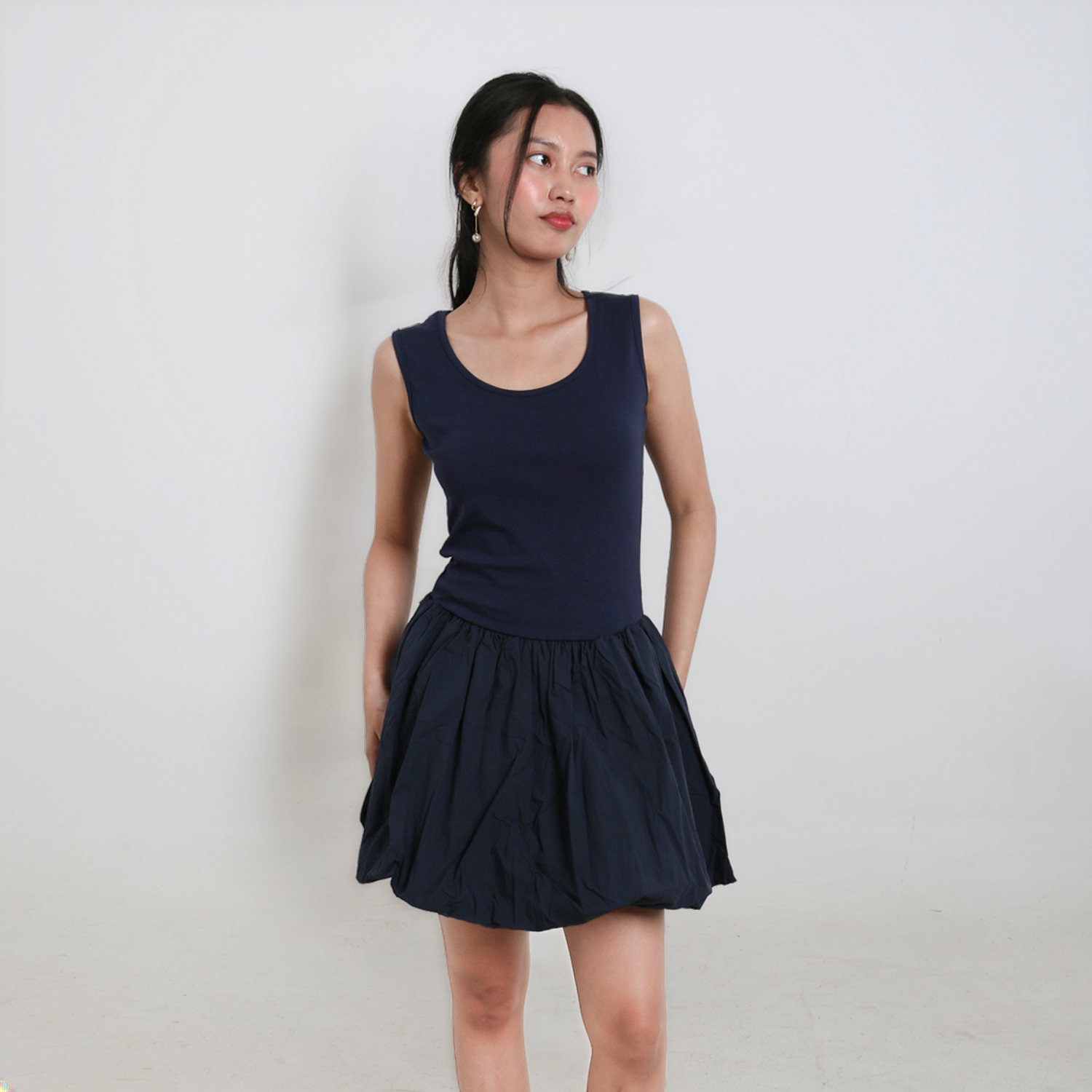 Amber Dress - Mini Balloon Dress