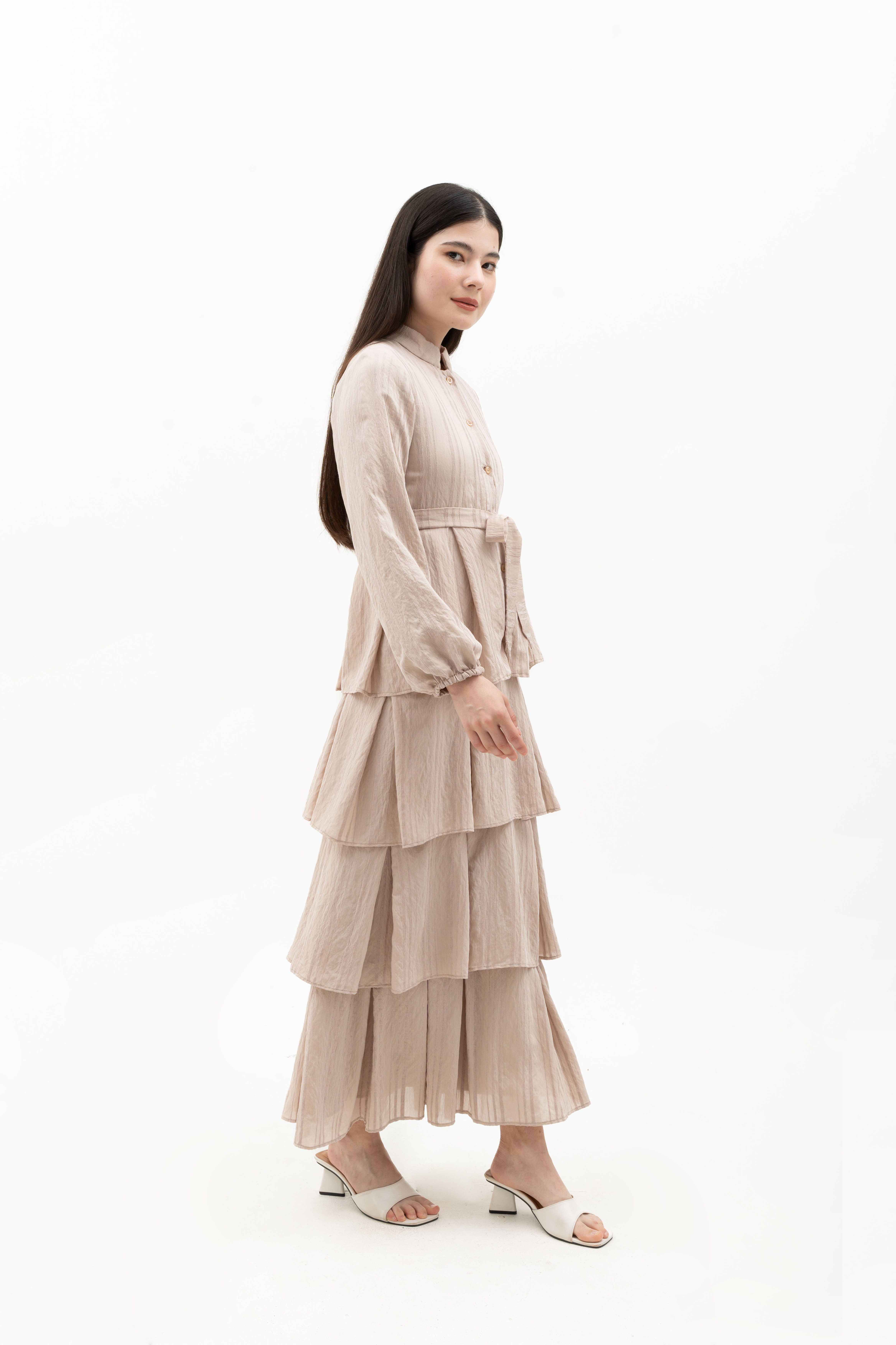 DOMINIQUE - LAYERED MAXI DRESS