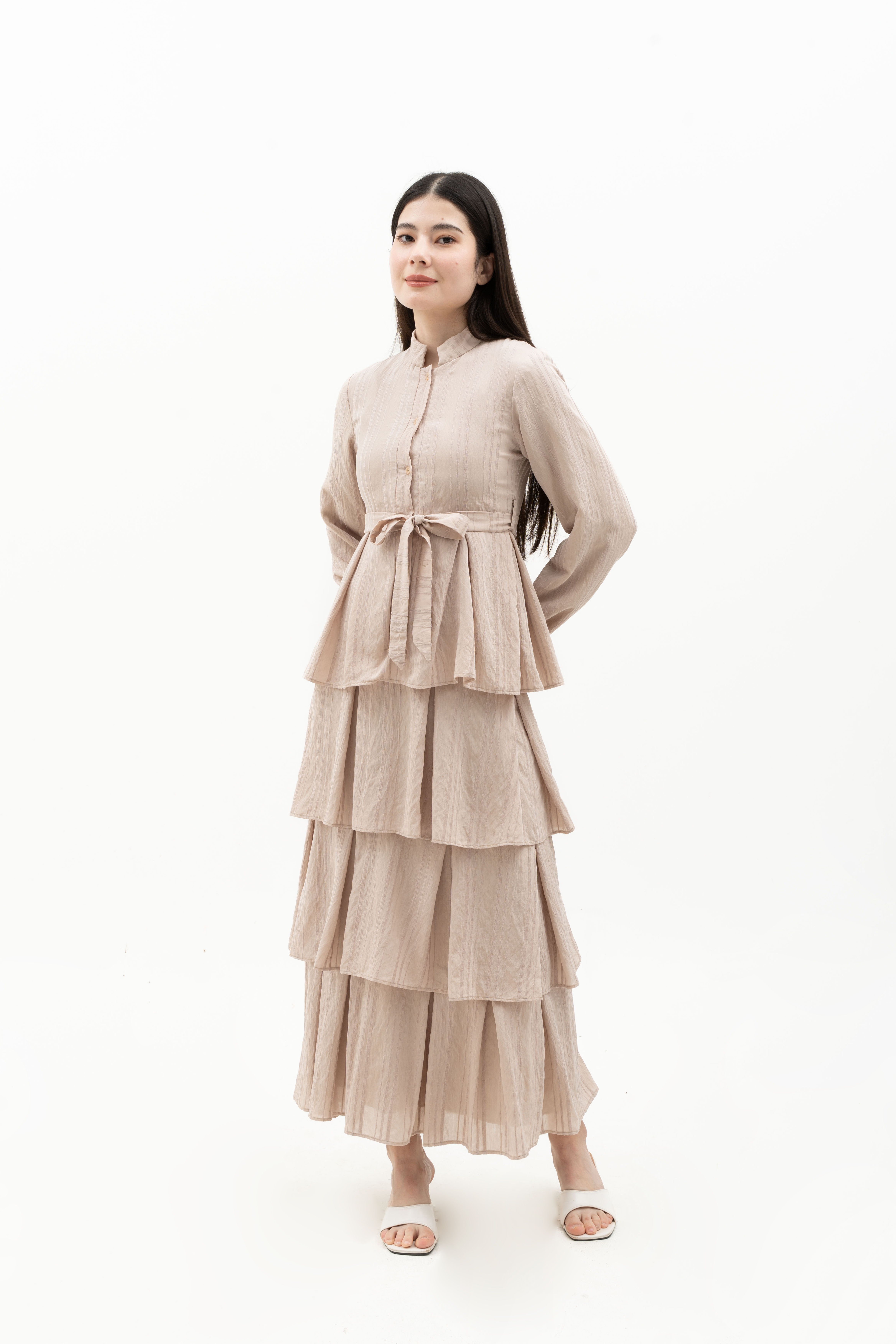 DOMINIQUE - LAYERED MAXI DRESS