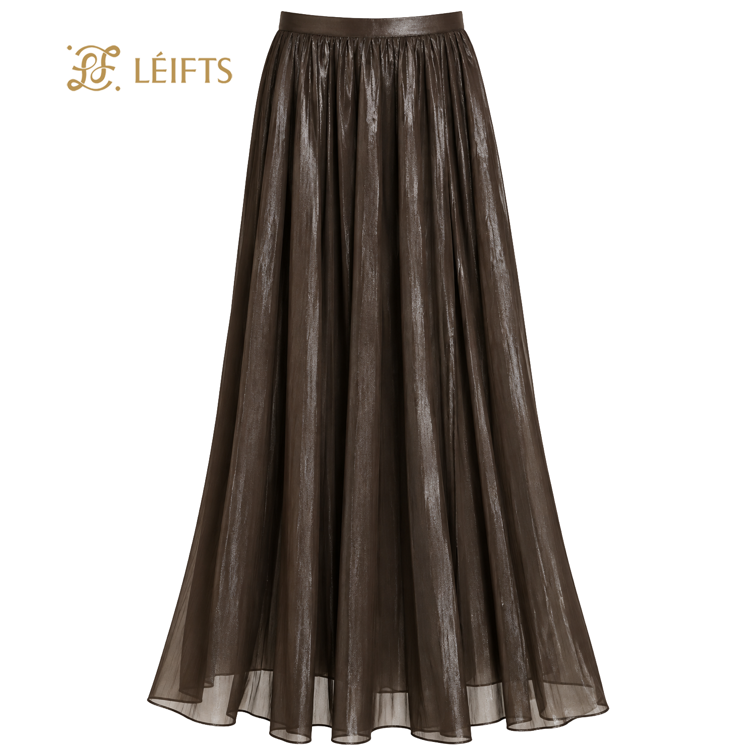 Allure Skirt – Shiny Maxi Skirt