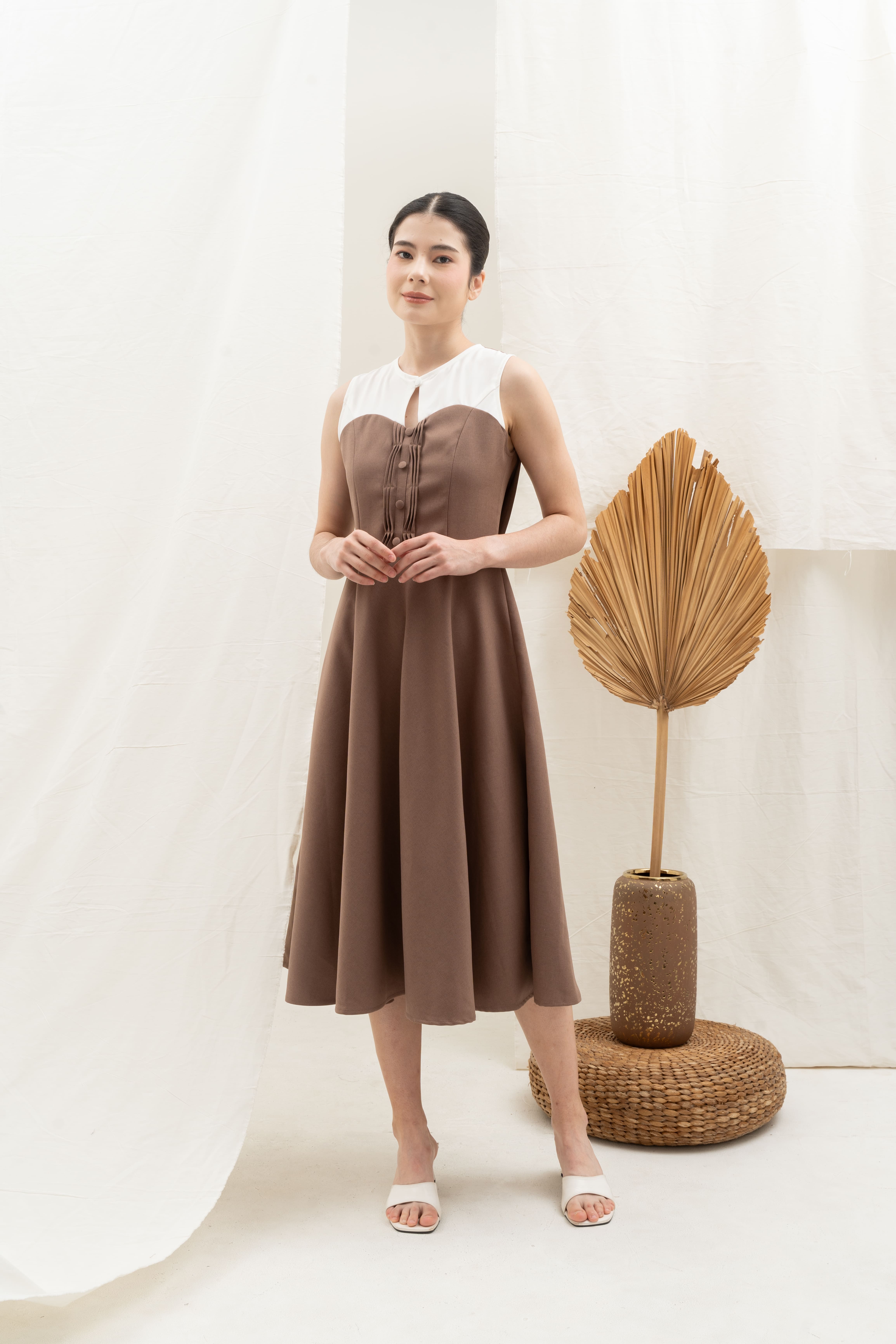 ELIZE DRESS - MIDI DRESS